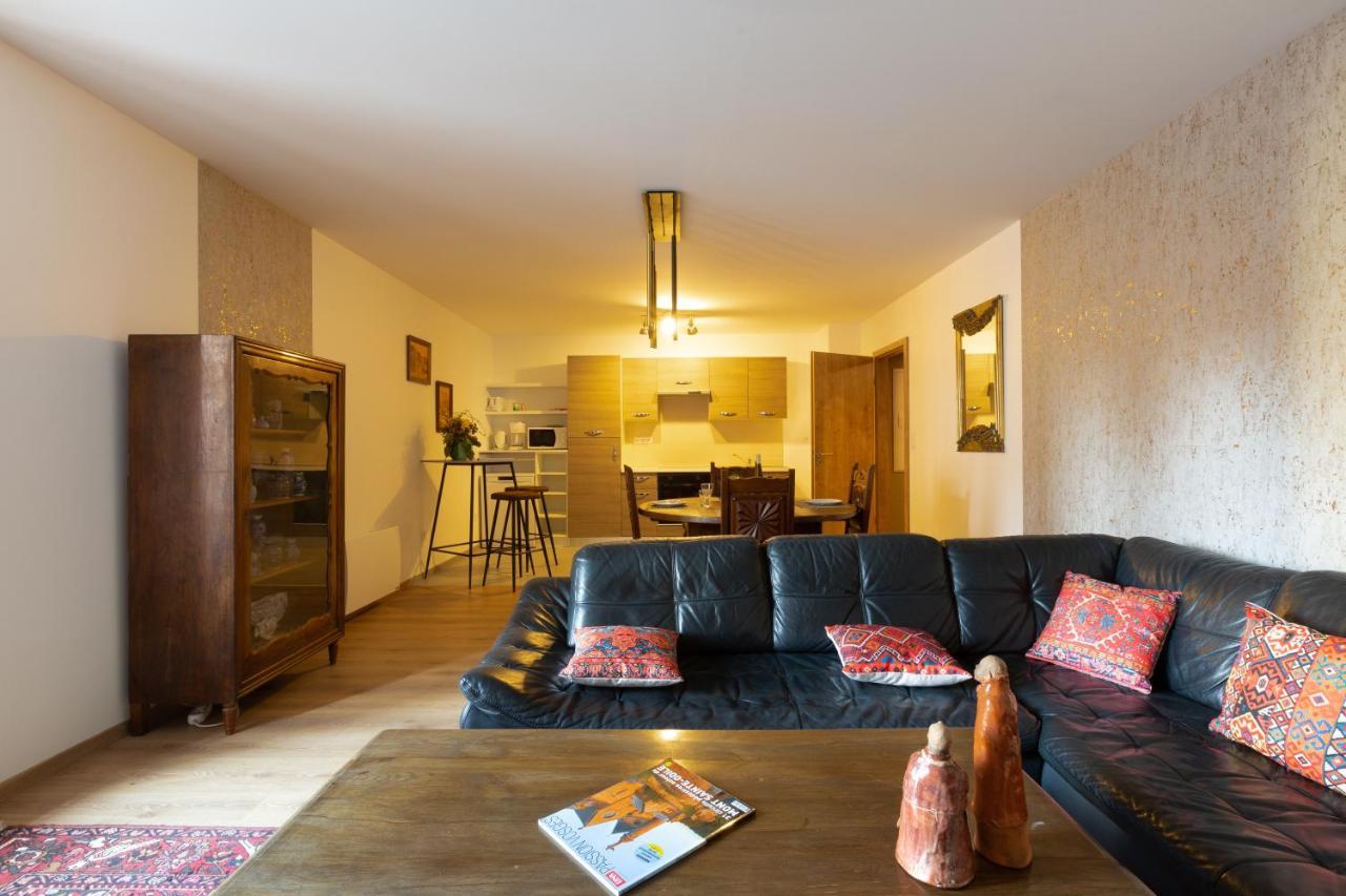 Le Rhenanus Jacques Taurellus - Appartement Duplex Au Calme - Centre Ville - Parking Gratuit 塞莱斯塔 外观 照片
